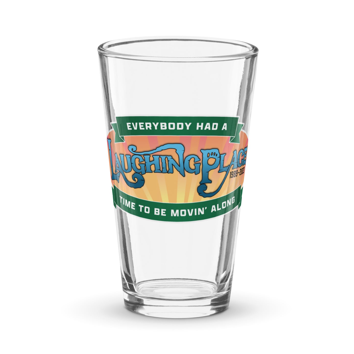 LAUGHING PLACE Pint Glass