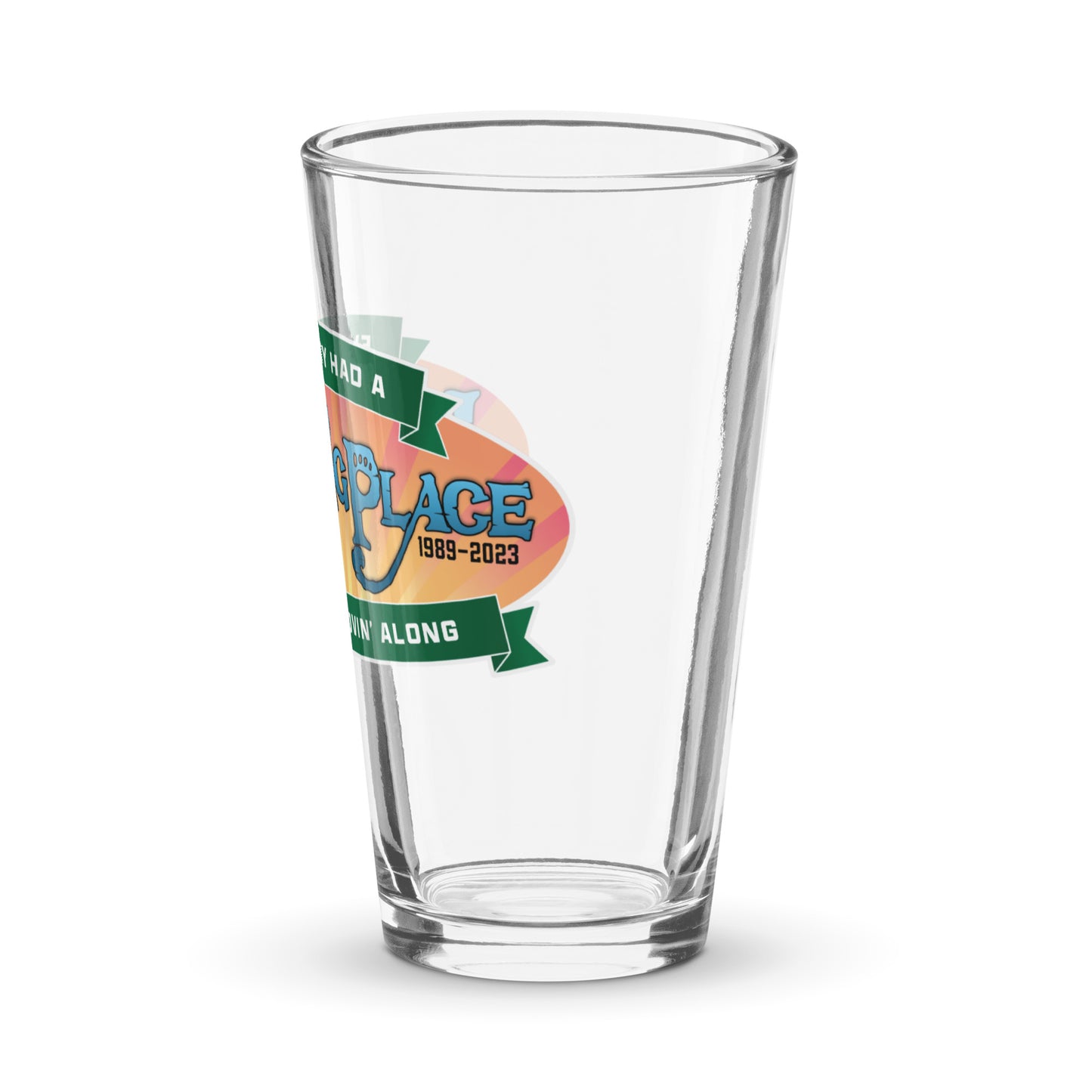 LAUGHING PLACE Pint Glass