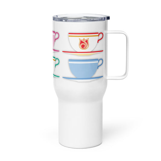 THE TEA CUP COLLECTION Travel Mug - Design #1