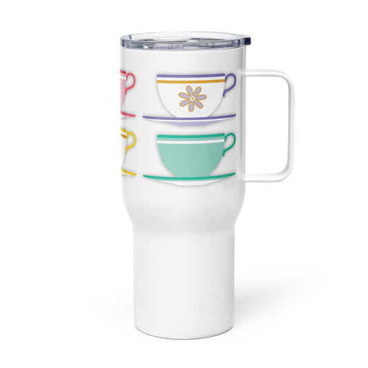 THE TEA CUP COLLECTION Travel Mug - Design #3