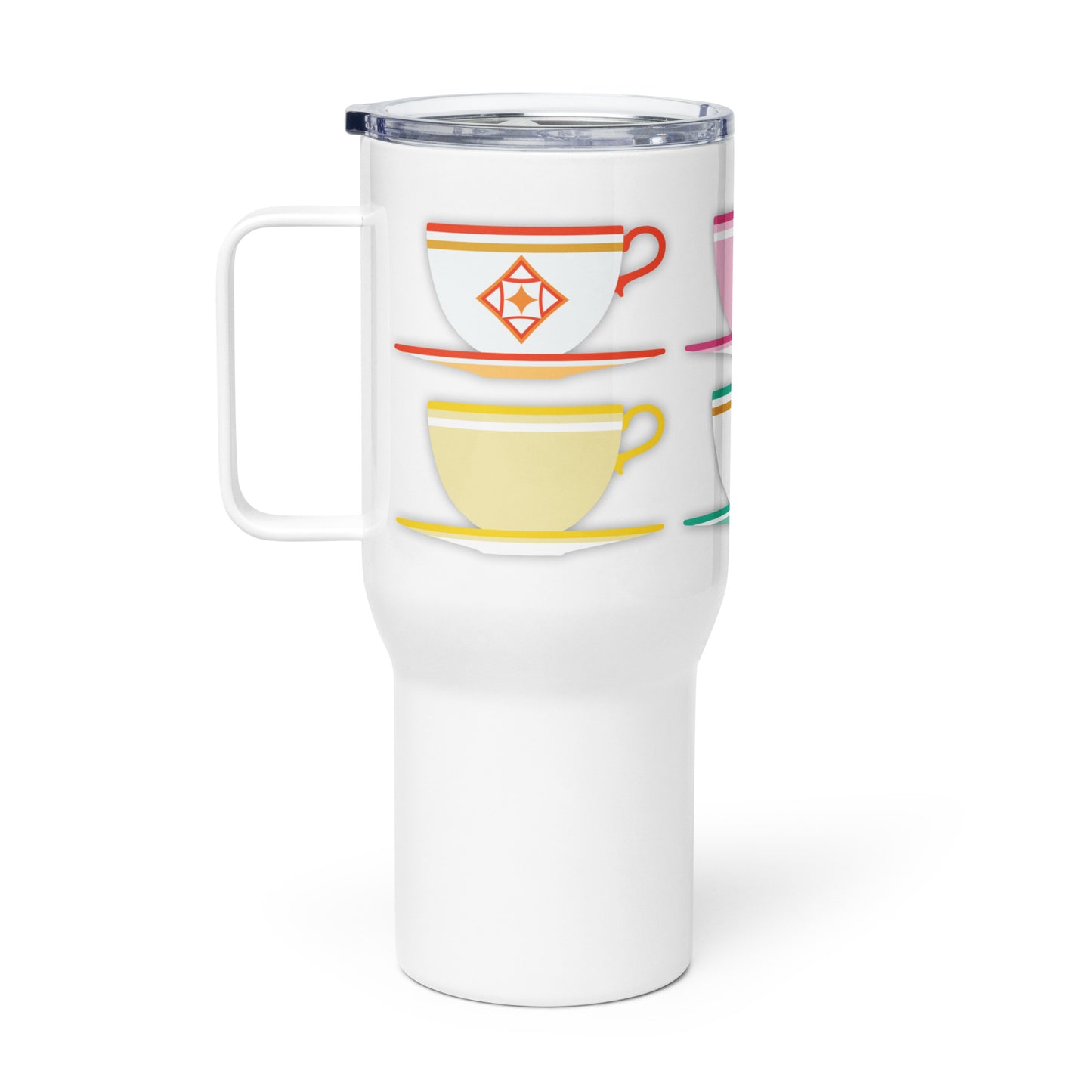 THE TEA CUP COLLECTION Travel Mug - Design #1