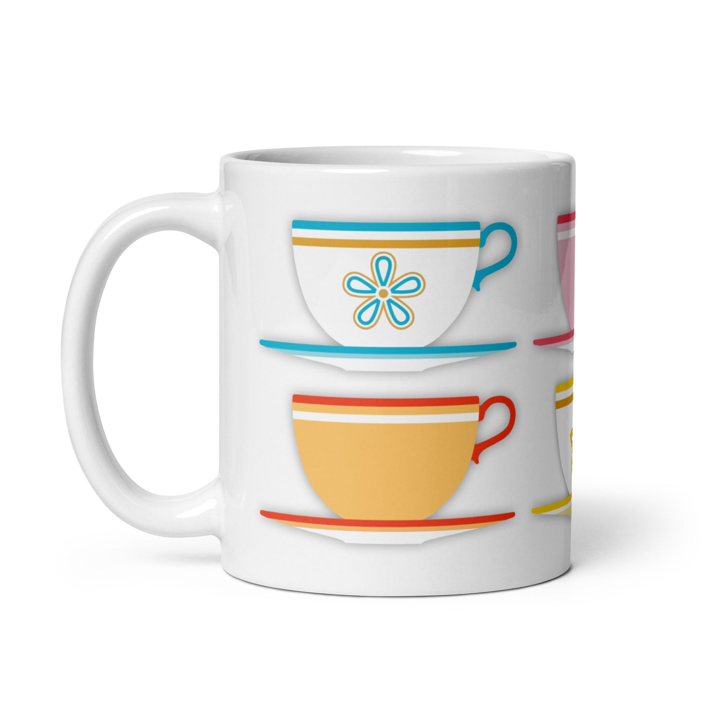 THE TEA CUP COLLECTION Coffee Mug - Design #3