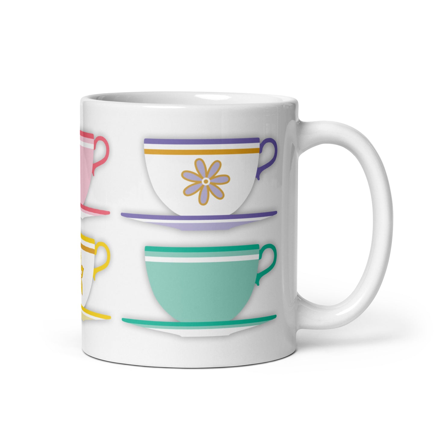 THE TEA CUP COLLECTION Coffee Mug - Design #3