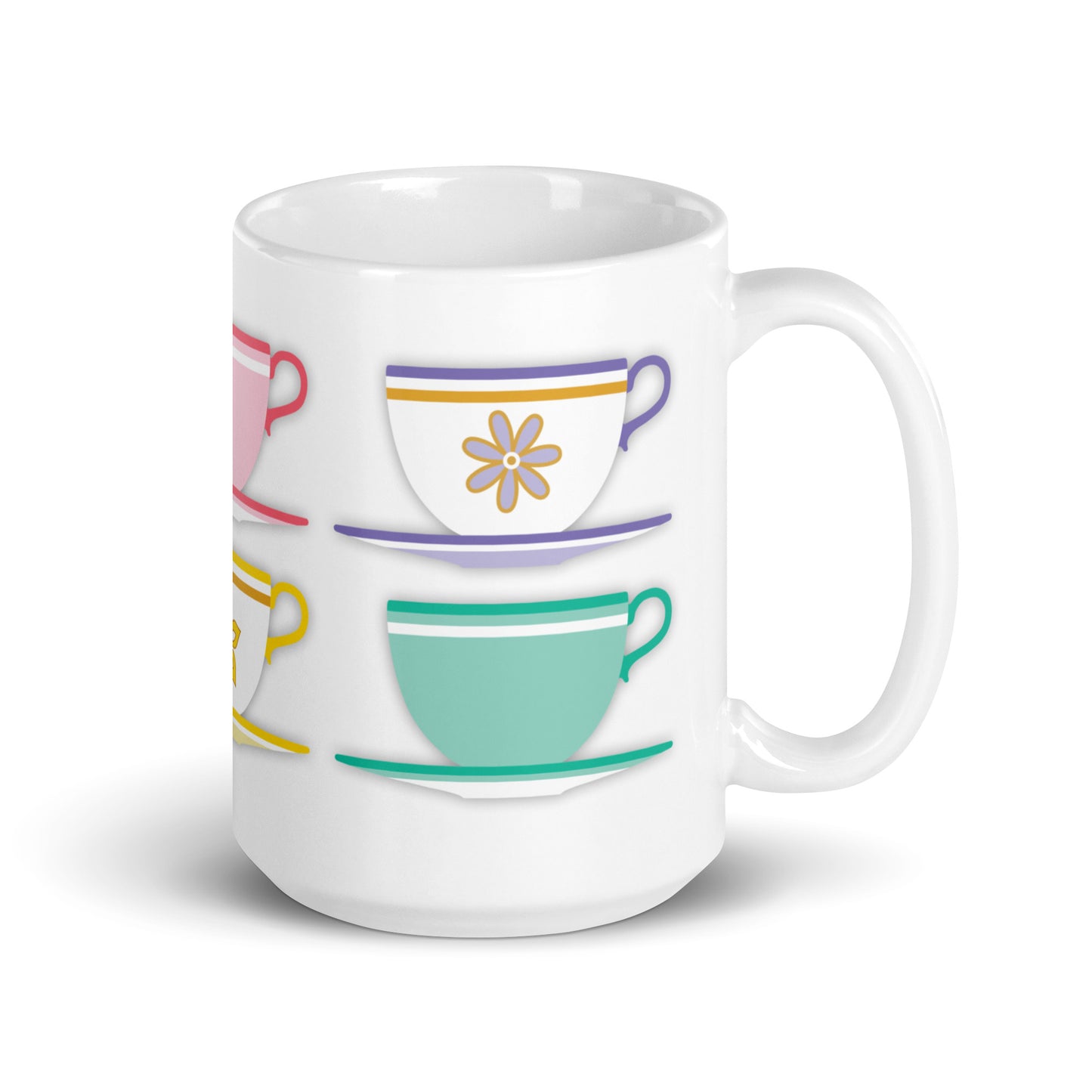 THE TEA CUP COLLECTION Coffee Mug - Design #3