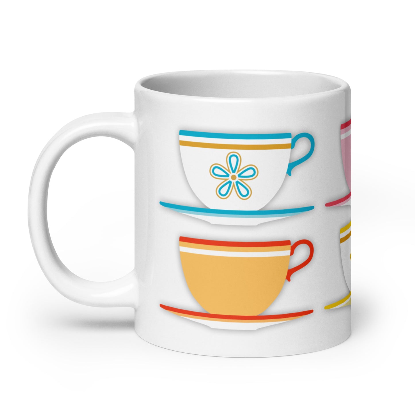 THE TEA CUP COLLECTION Coffee Mug - Design #3