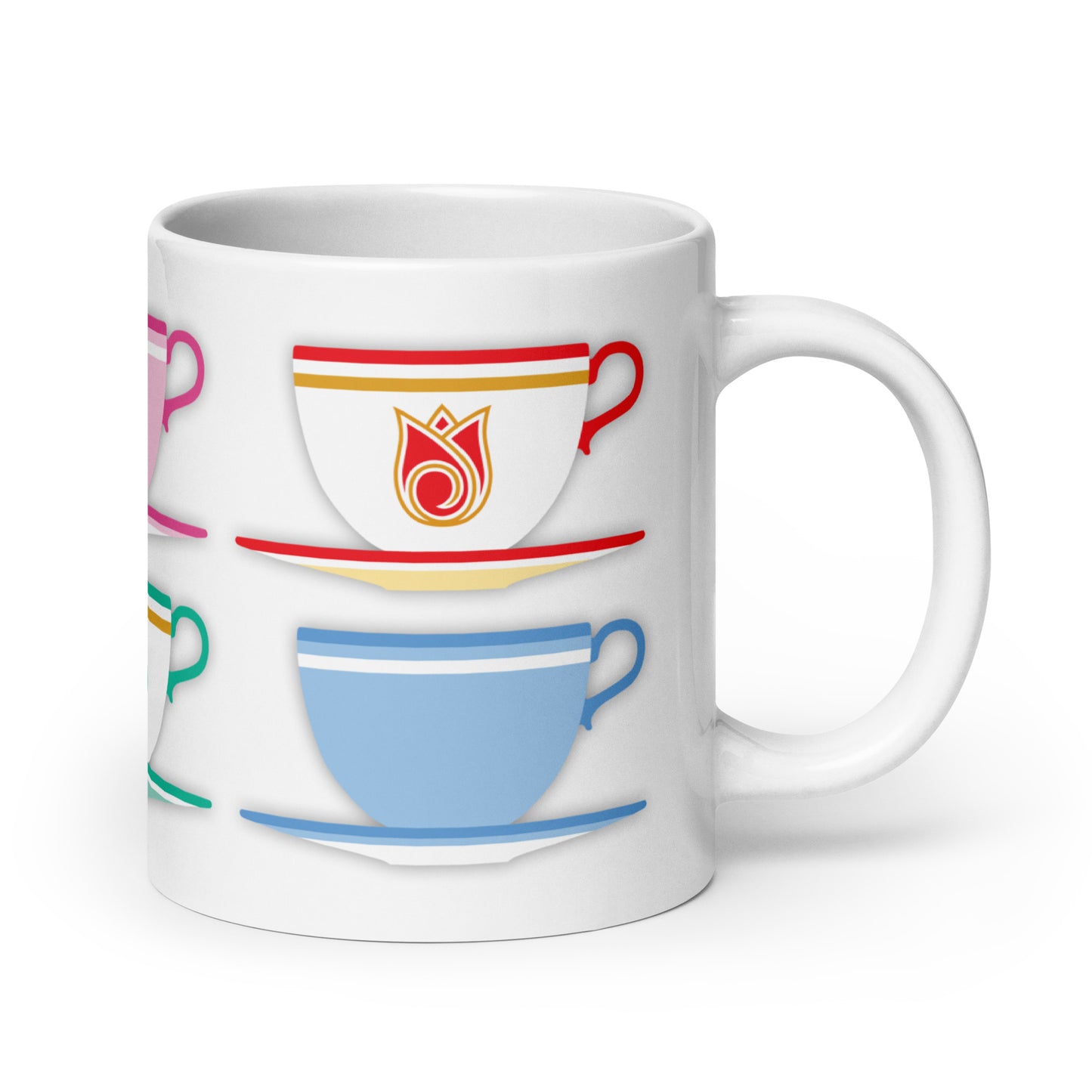 THE TEA CUP COLLECTION Coffee Mug - Design #1